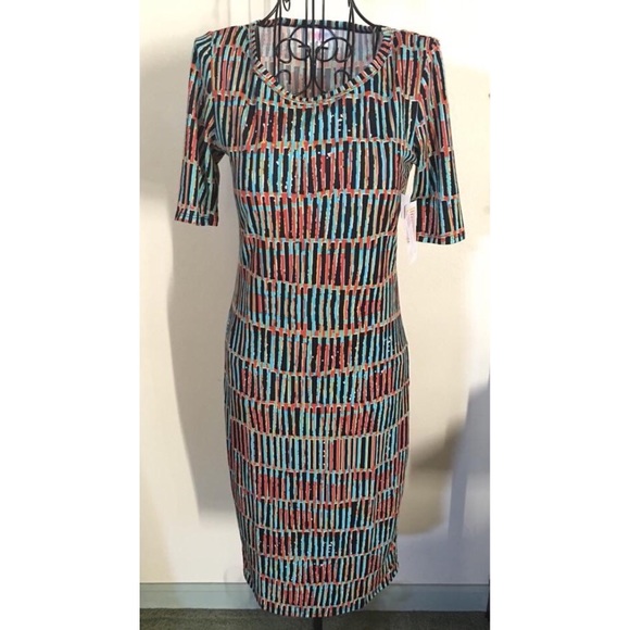LuLaRoe Julia Dress - Picture 1 of 1